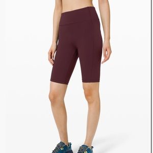 Lululemon invigorate high rise short 10” size 6